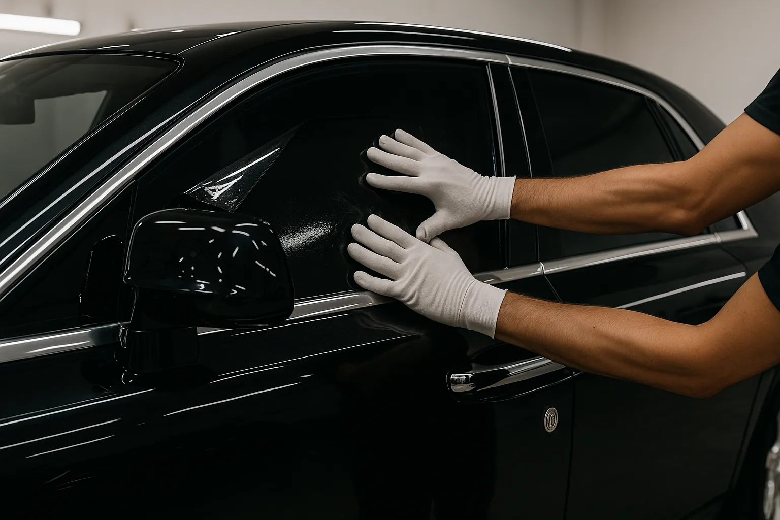 Vehicle glass safety film UAE