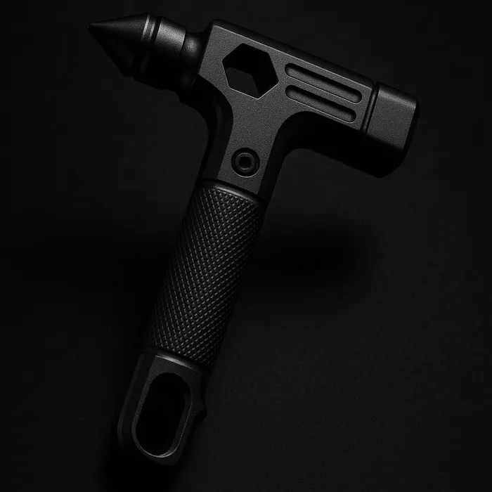 Vehicle rescue hammer