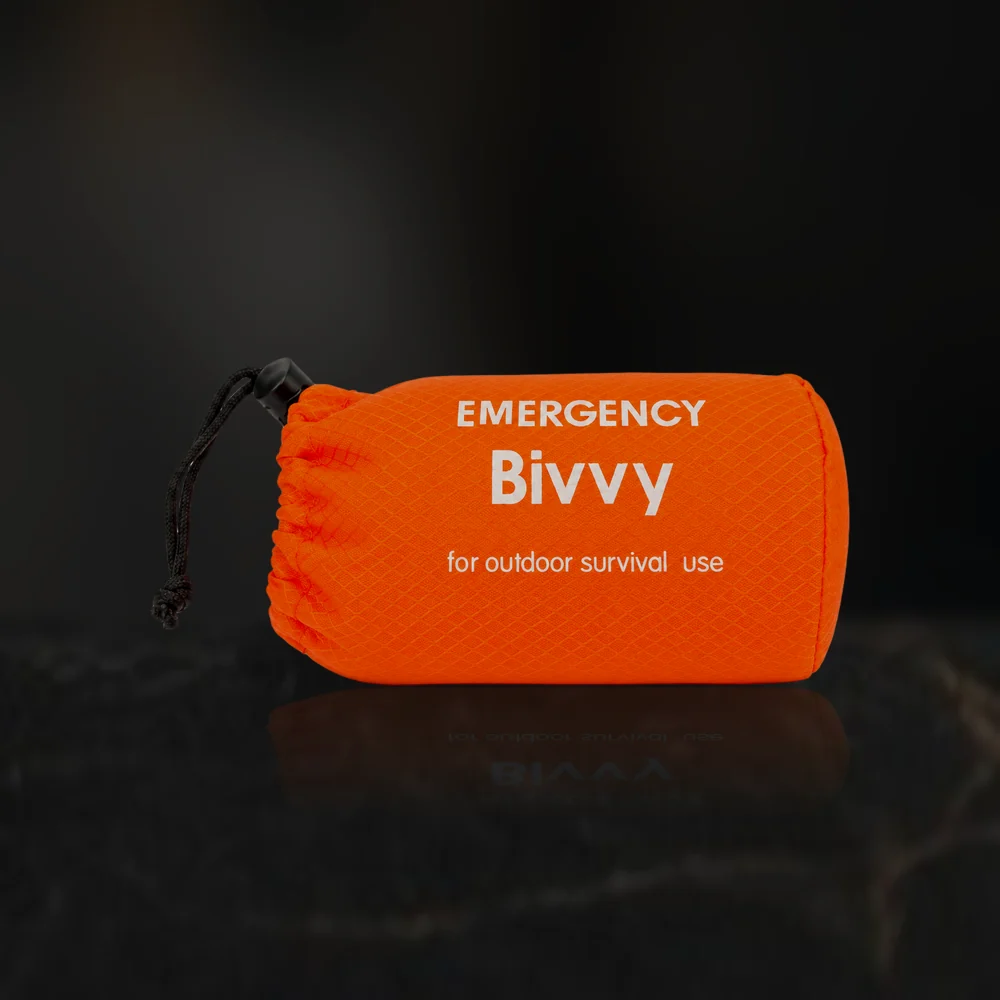 Compact emergency sleeping bag